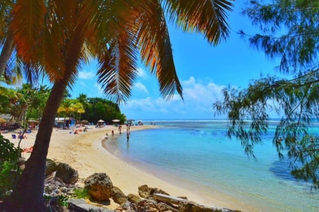 Studio Mojito vue mer av cuve eau et accès plage et piscine ANSE DES ROCHERS Saint-Francois  Esterno foto