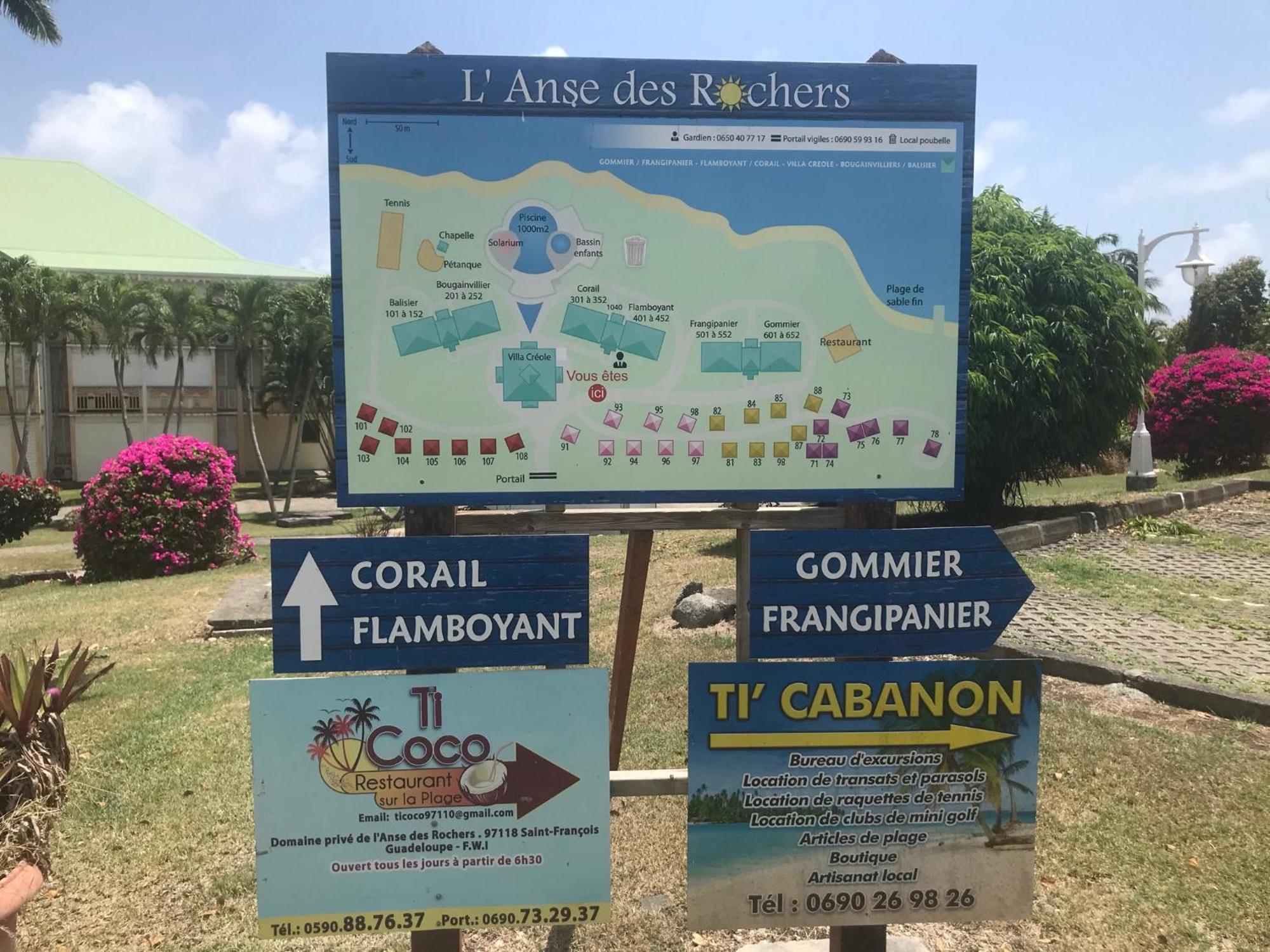 Studio Mojito vue mer av cuve eau et accès plage et piscine ANSE DES ROCHERS Saint-Francois  Esterno foto